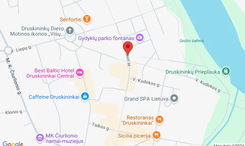 Vilniaus alėja žemėlapis
