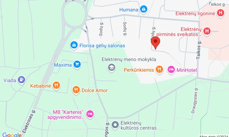 Vilniaus apskritis, Elektrėnai, prie savivaldybės žemėlapis