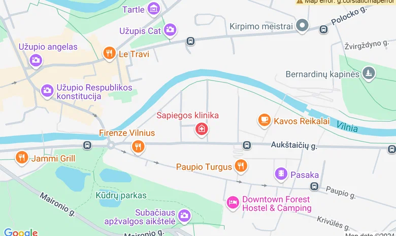 Benefit studija žemėlapis