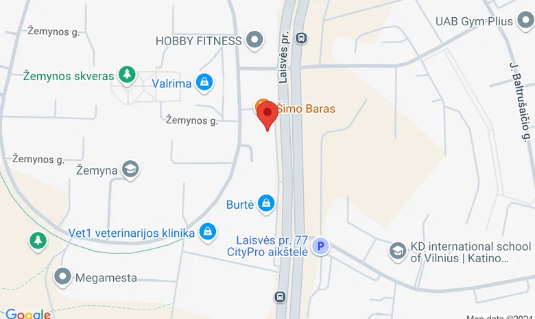 Studija "Laikas kartu" žemėlapis