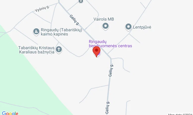 Ringaudų bendruomenės centras žemėlapis