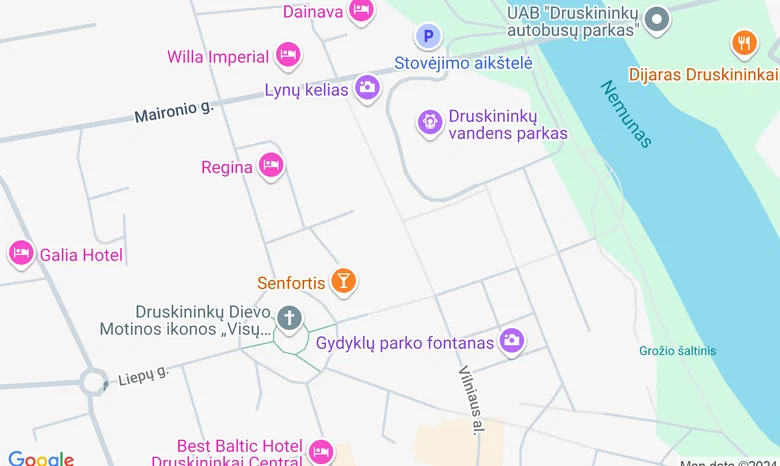 Profesinio mokymo centras "Žirmūnai" Druskininkų fil. žemėlapis