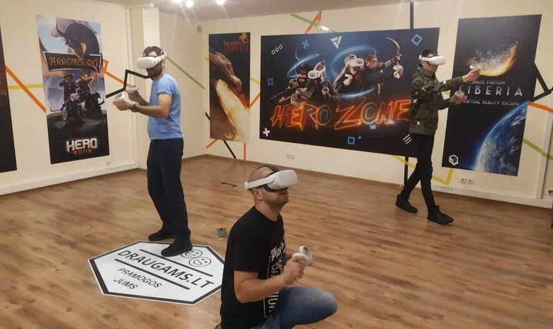 Virtualios realybės kambarys