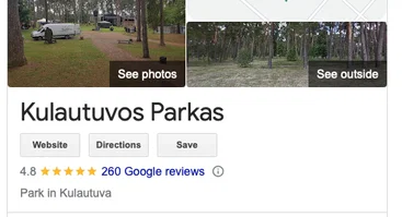 Kulautuvos parkas