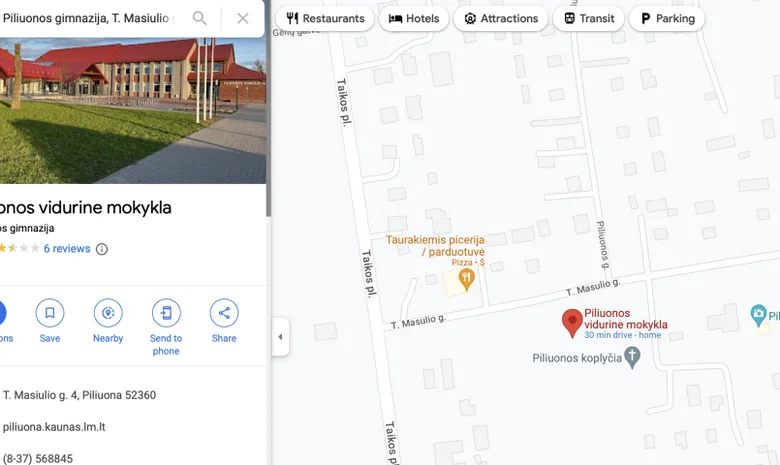 Piliuonos gimnazija