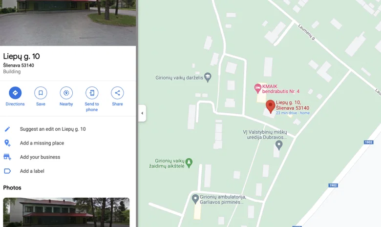 buvusi KMAIK valgykla