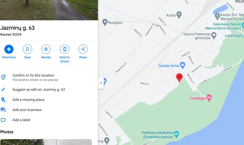 prie Vieškūnų piliakalnio