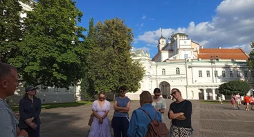 Renginio pradžia S. Daukanto aikštėje priešais prezidentūrą