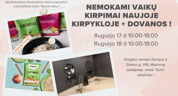 Dariaus ir Girėno g. 19B Kirpykla, Maximos patalpose
