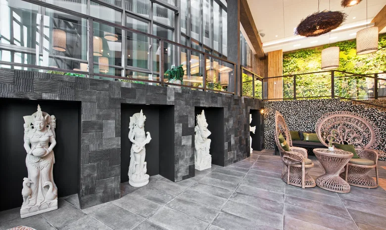 Flores SPA Hotel žiemos sodas