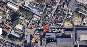 „Drobės fabriko“ vidinis kiemas