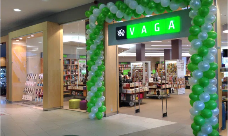 Knygynas Vaga, PLC Mega