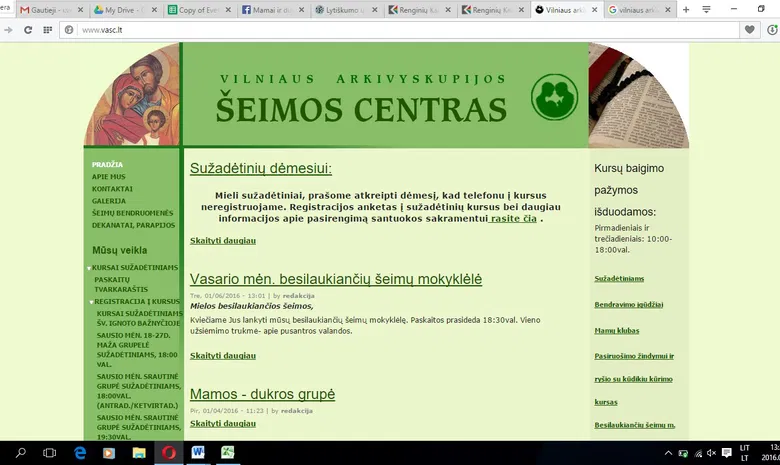 Vilniaus arkivyskupijos šeimos centras