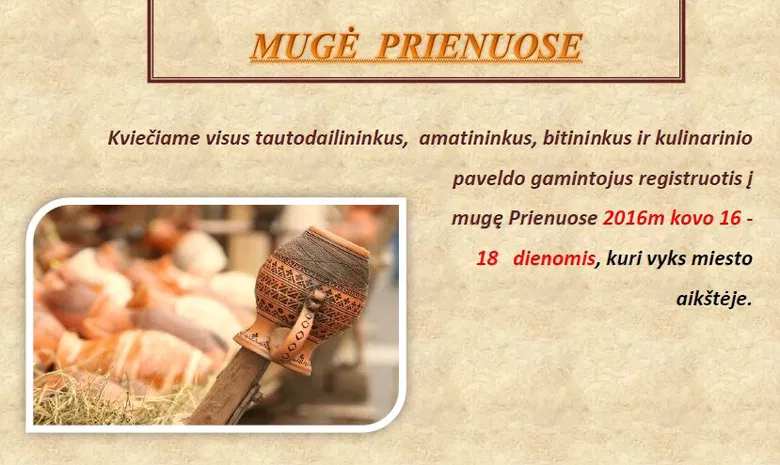 Mugė Prienuose,laisvės aikštėje.