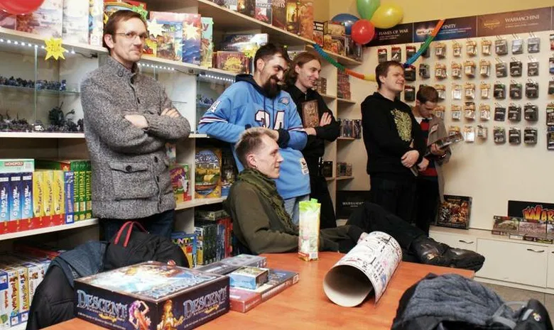 Rikis - stalo žaidimų parduotuvė