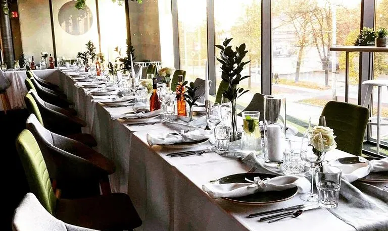 The garden dining room