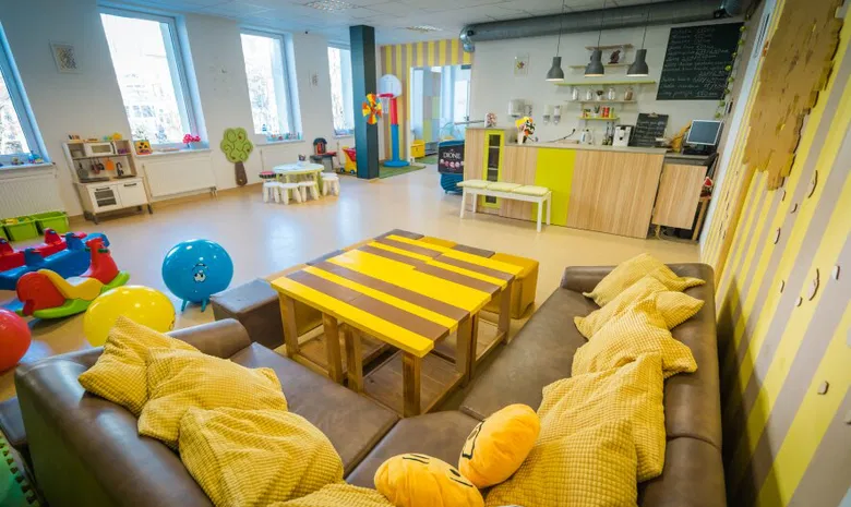 Vaikų žaidimų kambarys "Kibir Vibir"