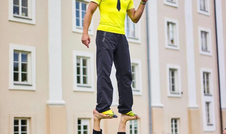 AcroYoga in a Tie