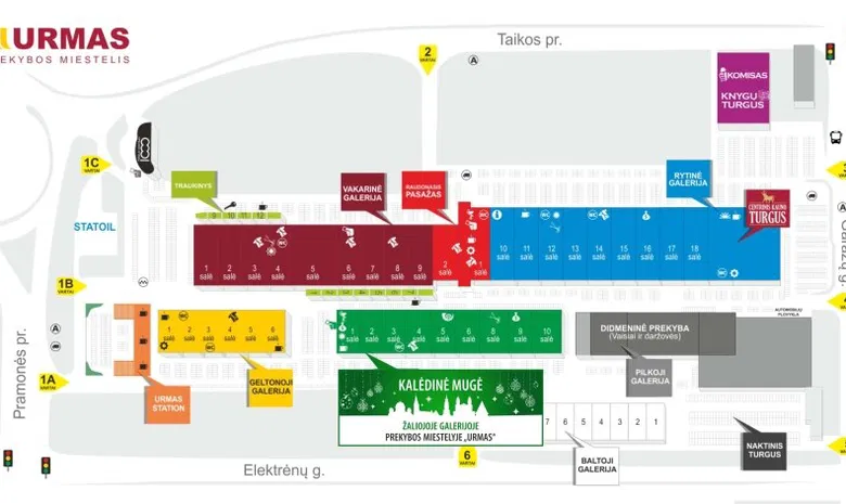 URMAS - Prekybos miestelis Žalioji galerija