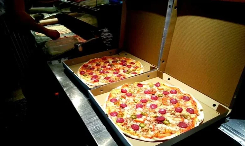 Hot pizza